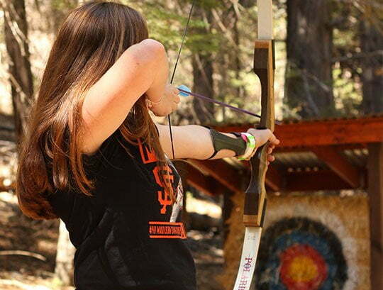 Archery High Sierra Discipleship Camp Camp Activities