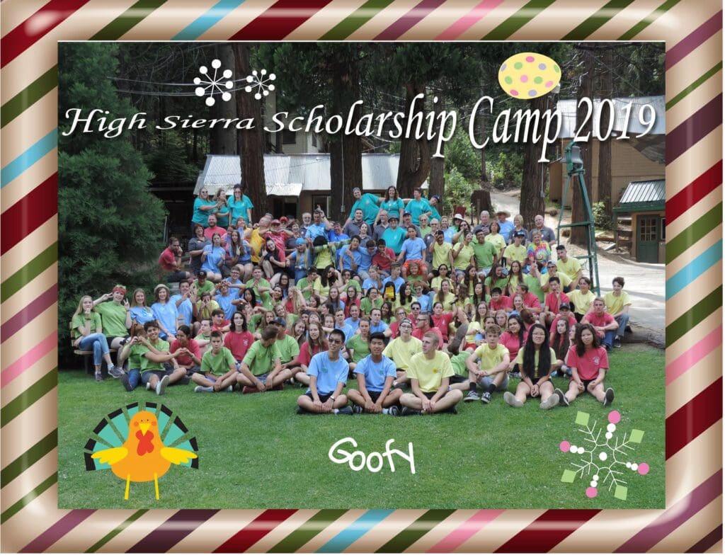 2019 High School Goofy 001 High Sierra Discipleship Camp Camp Photos