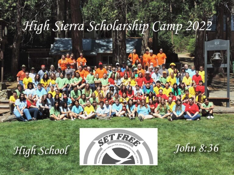 2022 HSSCamp High School High Sierra Discipleship Camp Camp Photos
